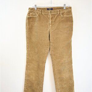 Chaps Women's Corduroy Pants in Light Brown Size 6P